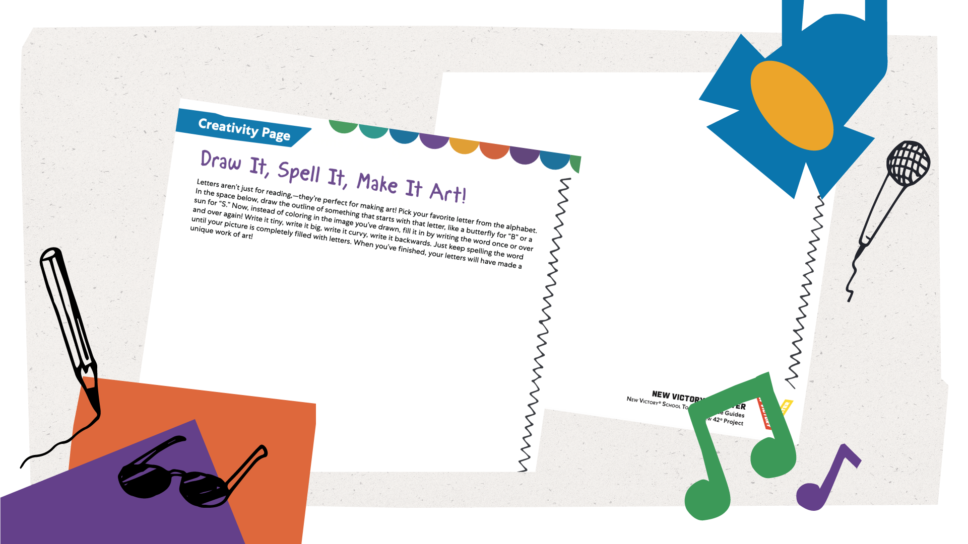 Draw It, Spell It, Make It Art!
