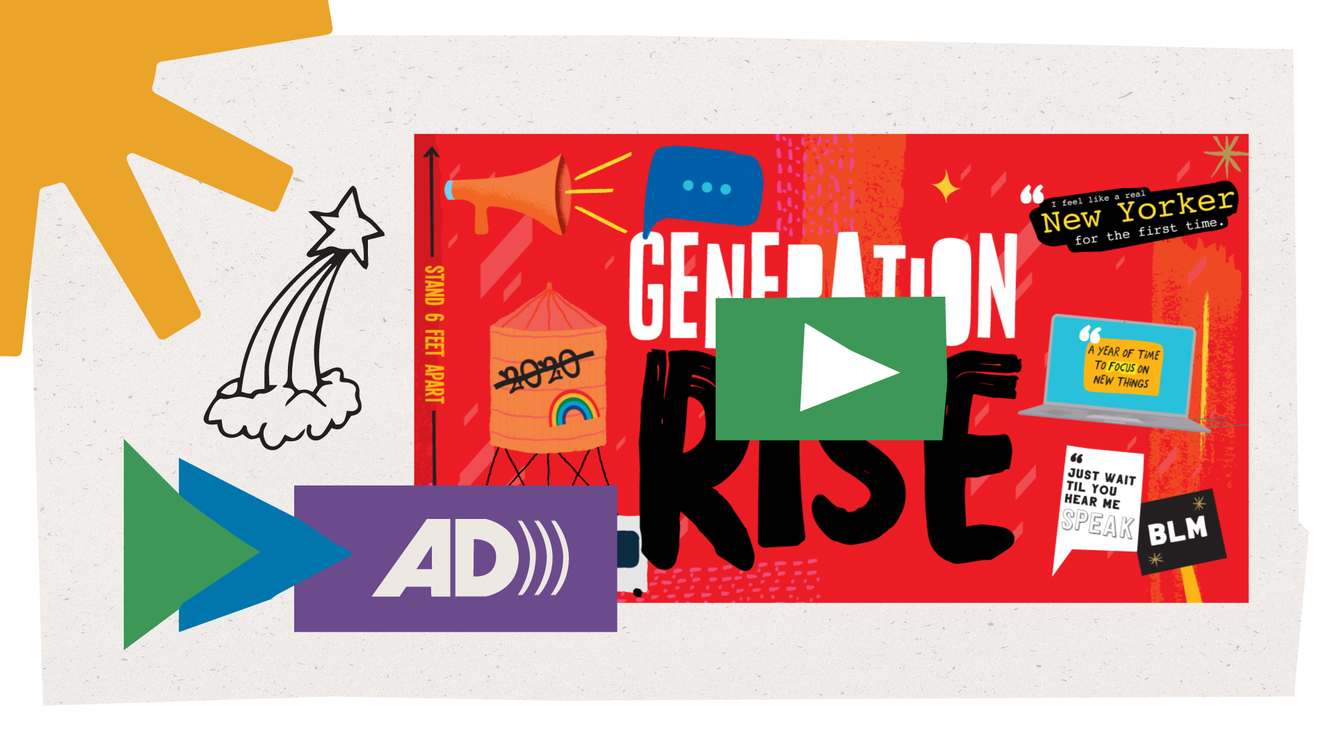 Audio-Described Undesirable Elements: Generation Rise